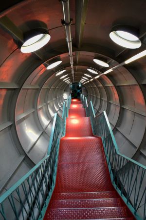 Inside the Atomium